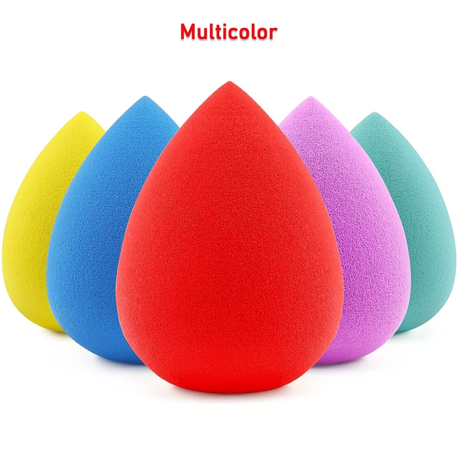 Makeup Sponge for blending liquid Foundations, Powders, and Creams (Multicolor / 1 Pc) thumbnail 10