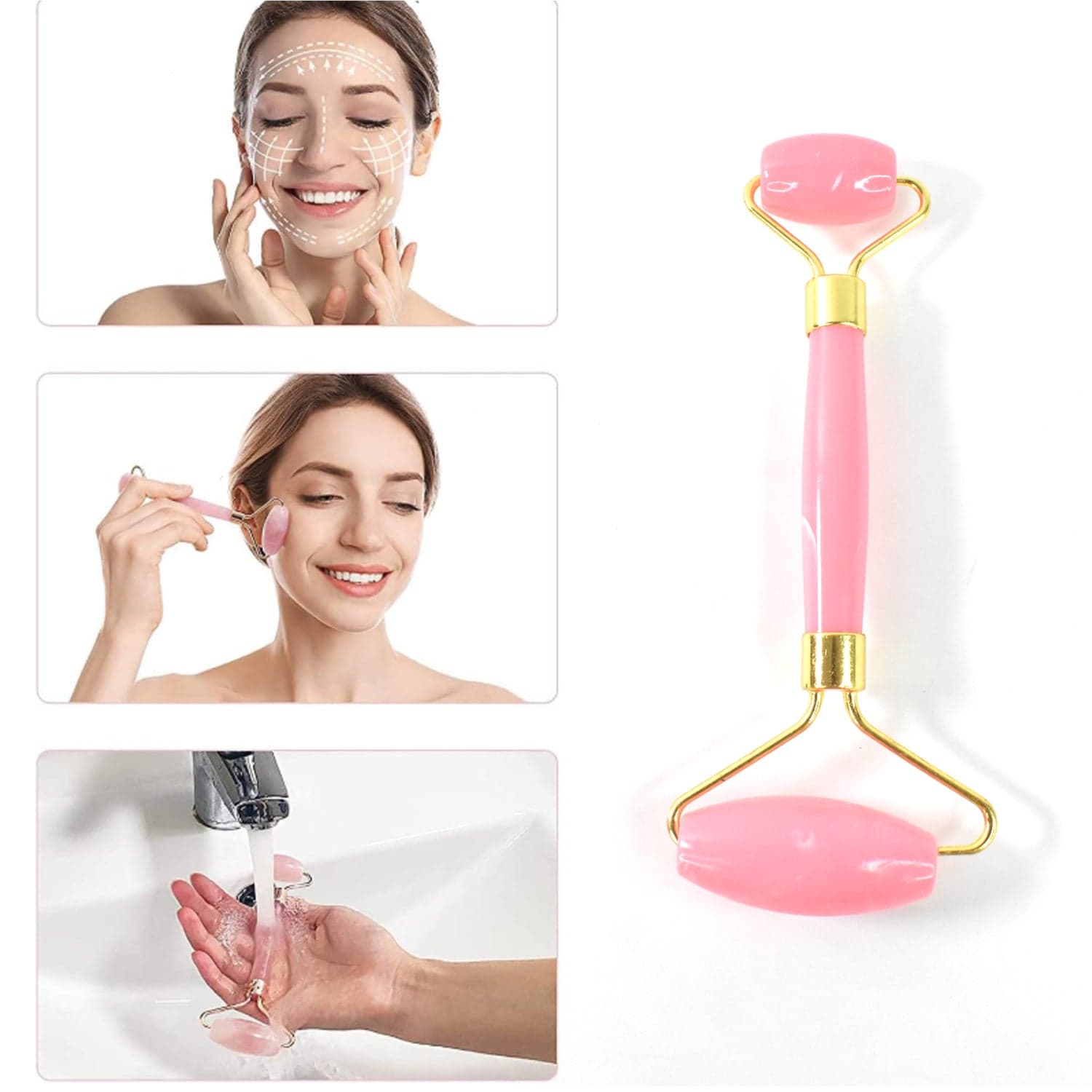 Double Ended Smooth Facial Massage Rollers (1 Pc / Mix Color) thumbnail 3