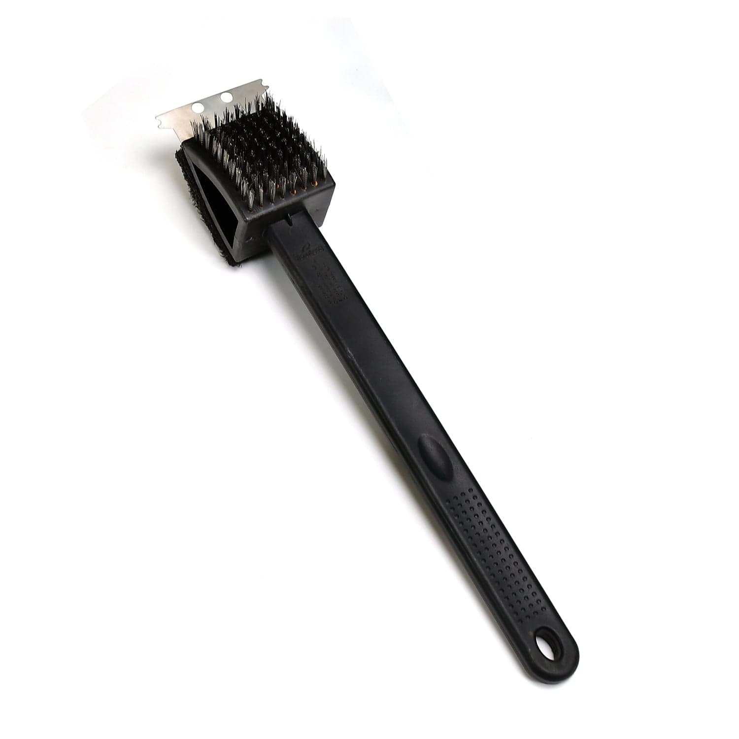 Black 2 Side Use Brush Scarp Cleaning Brush & Wire Brush for Garage Use thumbnail 1