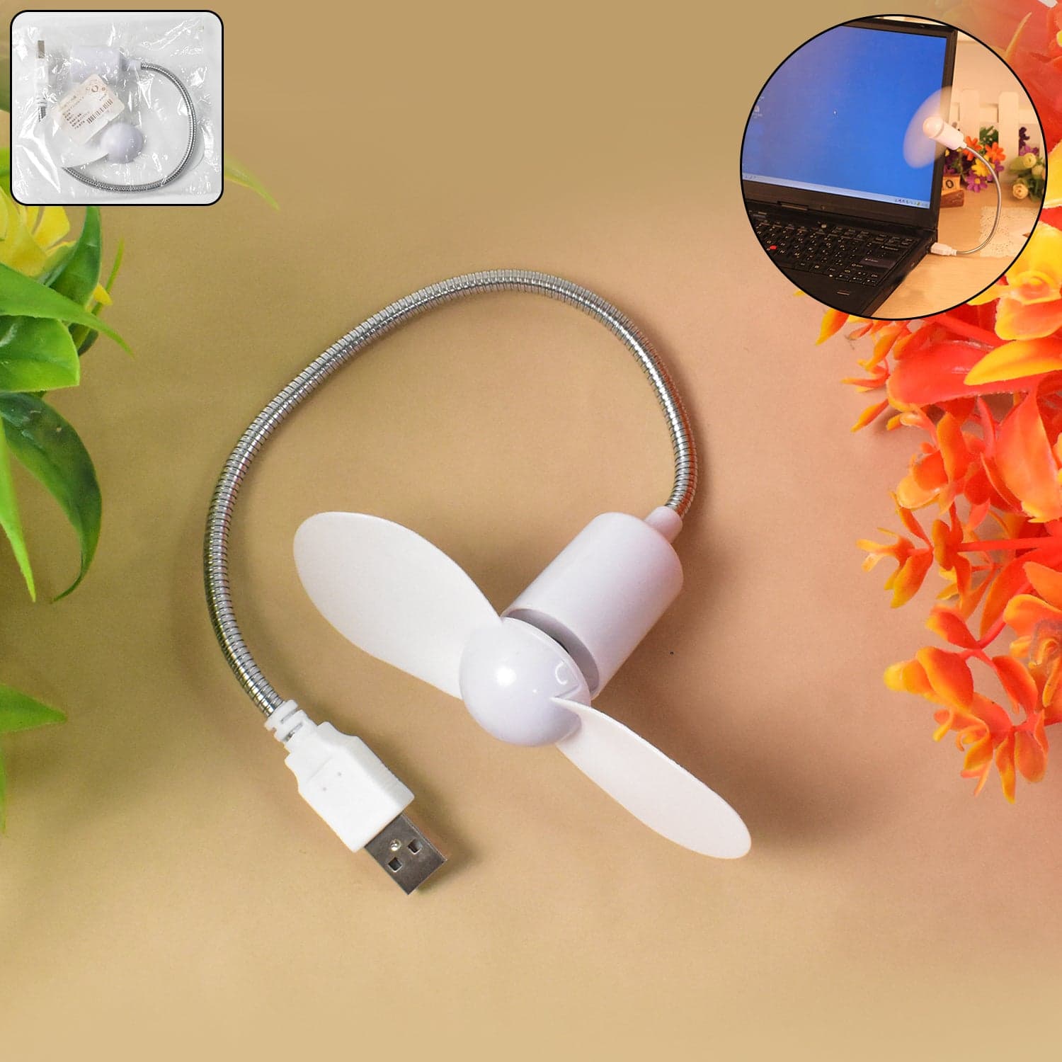 Portable USB Fan Mini USB Cooler Fan (1 Pc) thumbnail 3