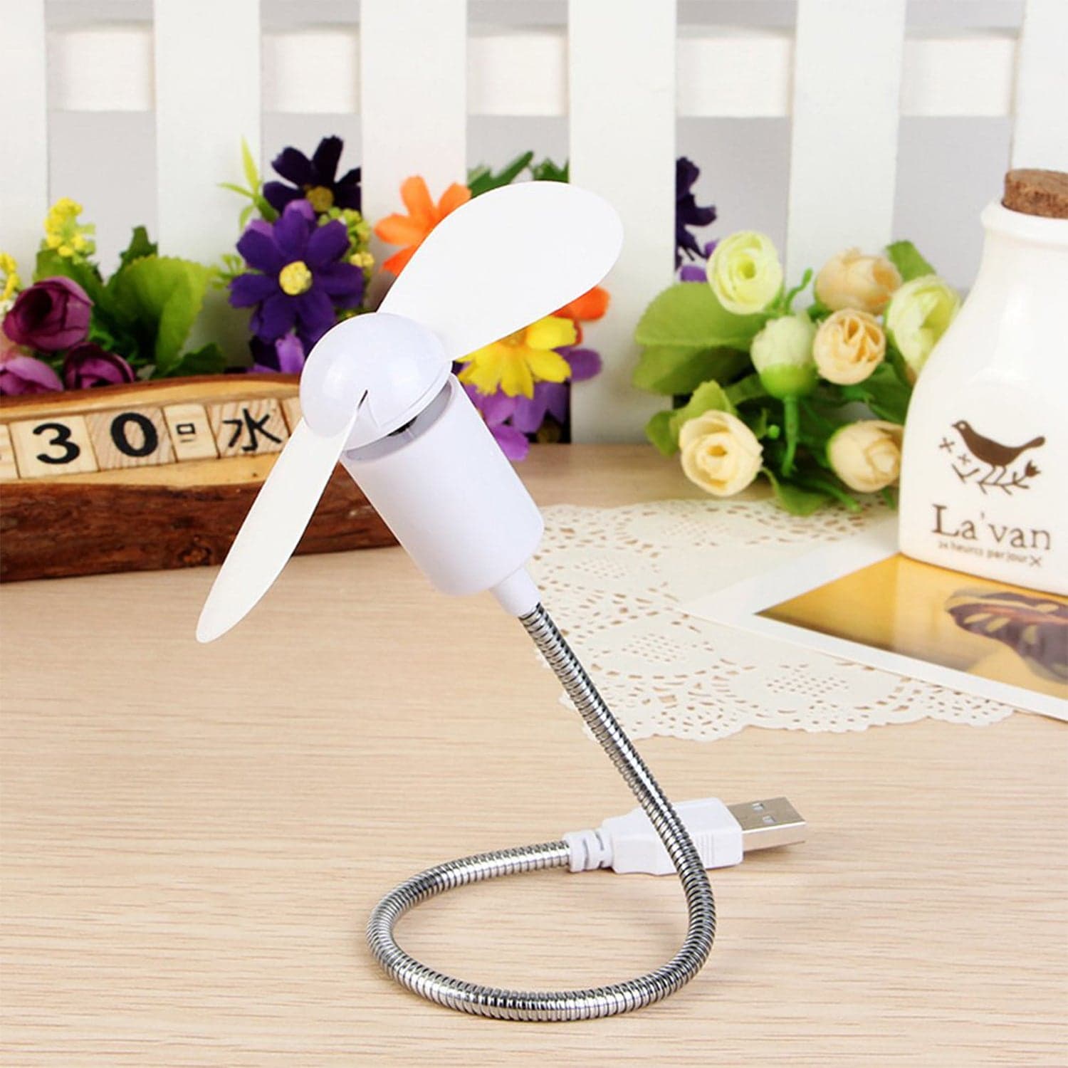 Portable USB Fan Mini USB Cooler Fan (1 Pc) thumbnail 5