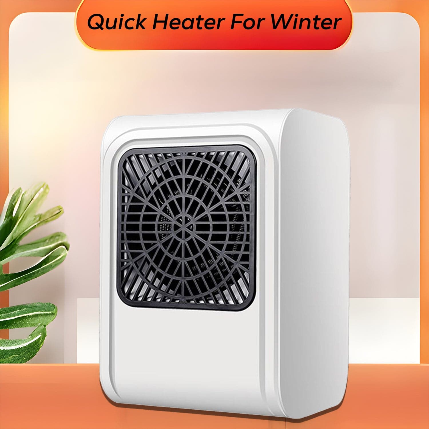 Room Heater 220V Brown Box Heater with Plug for Office & Bedroom Use thumbnail 9
