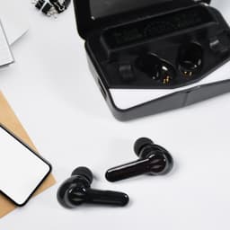 M28 Earbuds Max Bluetooth Gaming Headset With Lighting Ear buds 5.1 Earbuds Black