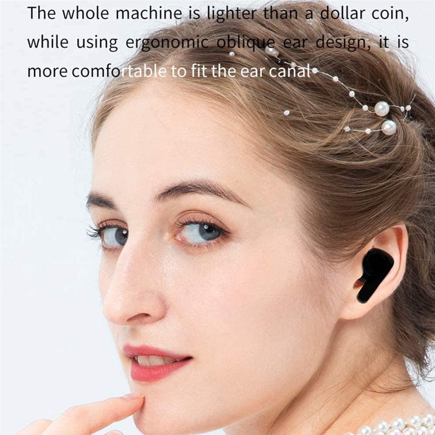M28 Earbuds Max Bluetooth Gaming Headset With Lighting Ear buds 5.1 Earbuds Black thumbnail 4