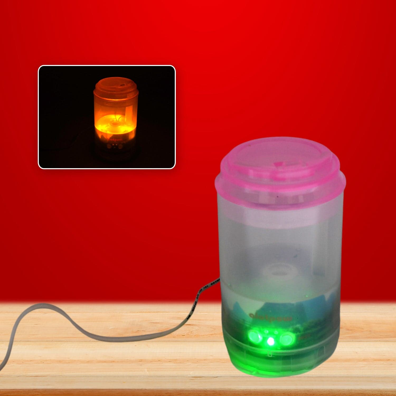 Portable Mini Humidifier for Bedroom & Office (USB, Essential Oil) thumbnail 1