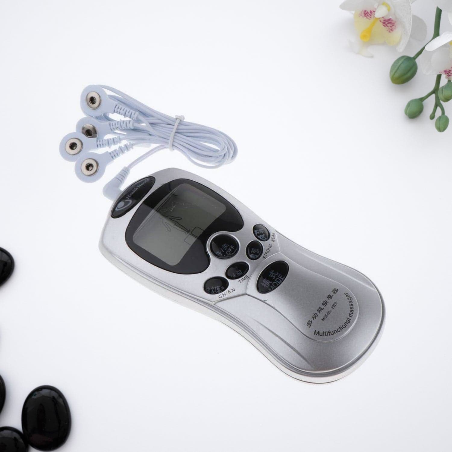 Multifunction Pain Relief Massager (Electric, Pulse Therapy) - Neck, Back, Body Without Adaptor thumbnail 1
