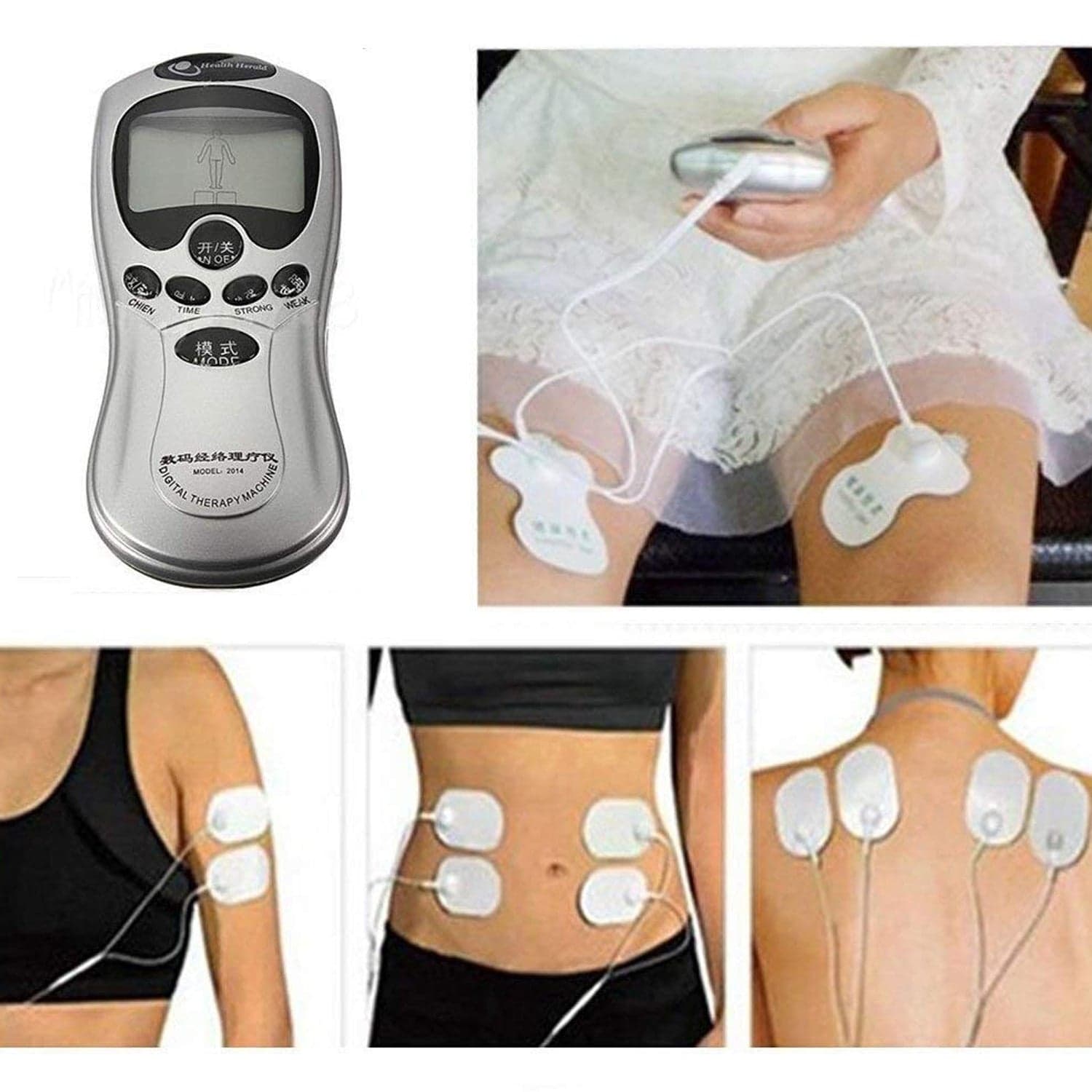 Multifunction Pain Relief Massager (Electric, Pulse Therapy) - Neck, Back, Body Without Adaptor thumbnail 6