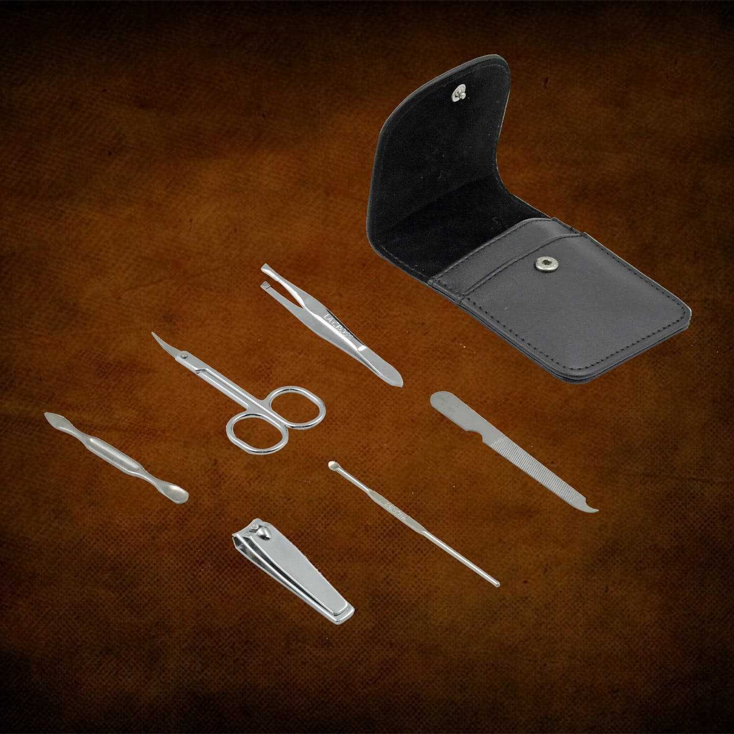 6-in-1 Professional Nail Care Kit: Clippers, Scissors & More Nail cutter (Travel or Home) thumbnail 1