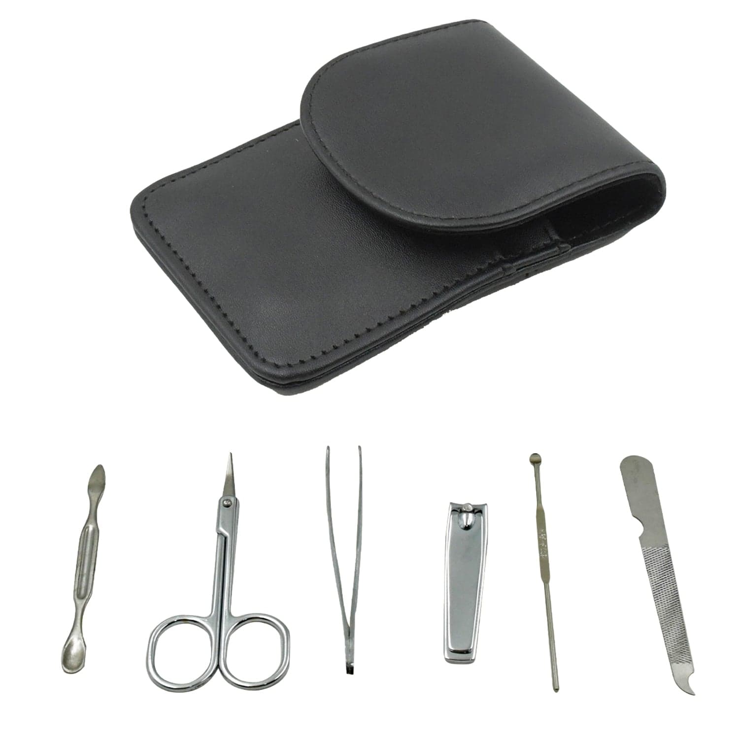 6-in-1 Professional Nail Care Kit: Clippers, Scissors & More Nail cutter (Travel or Home) thumbnail 3