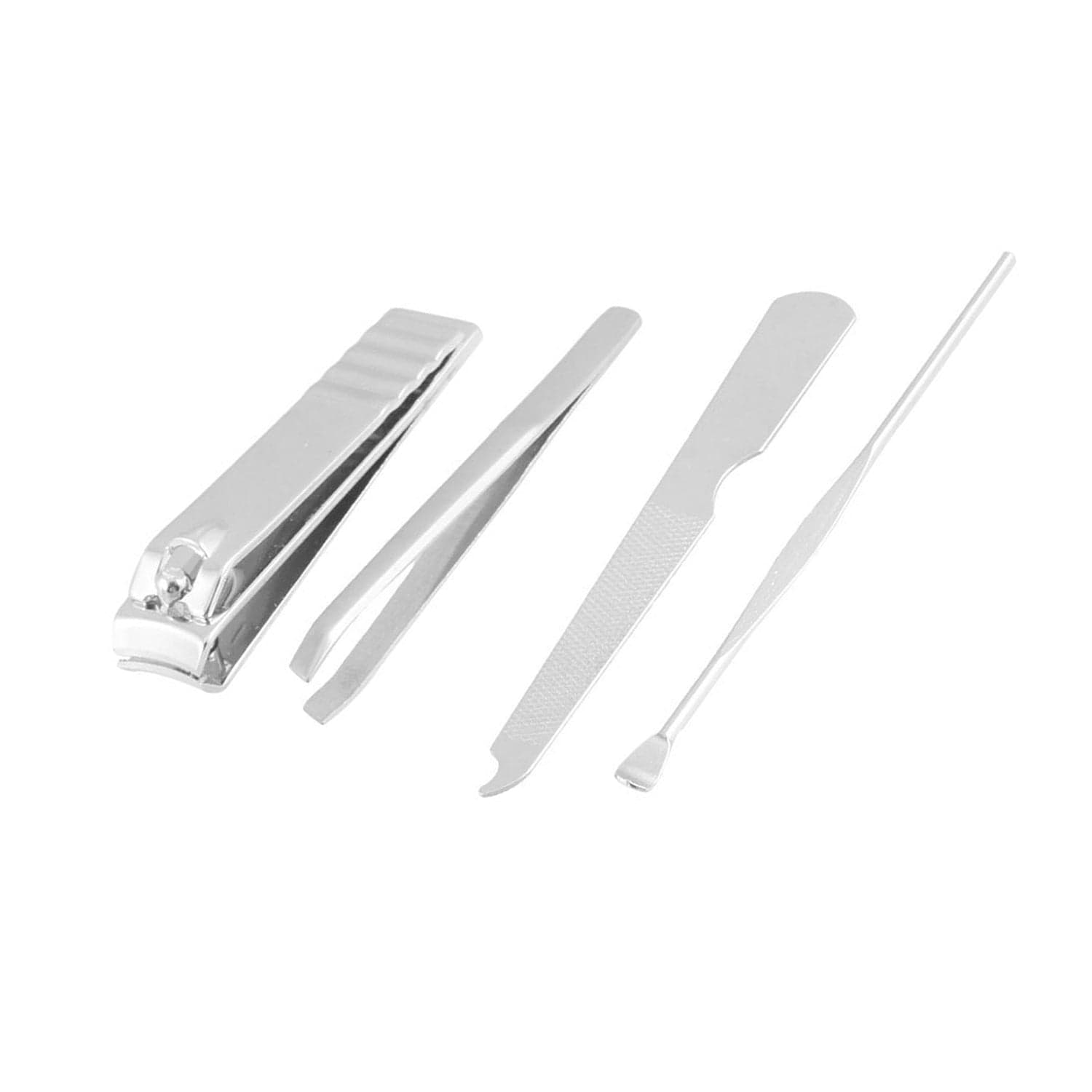 4-in-1 Nail Clipper Kit: Stainless Steel Tools, Manicure Set (Travel Case) thumbnail 3