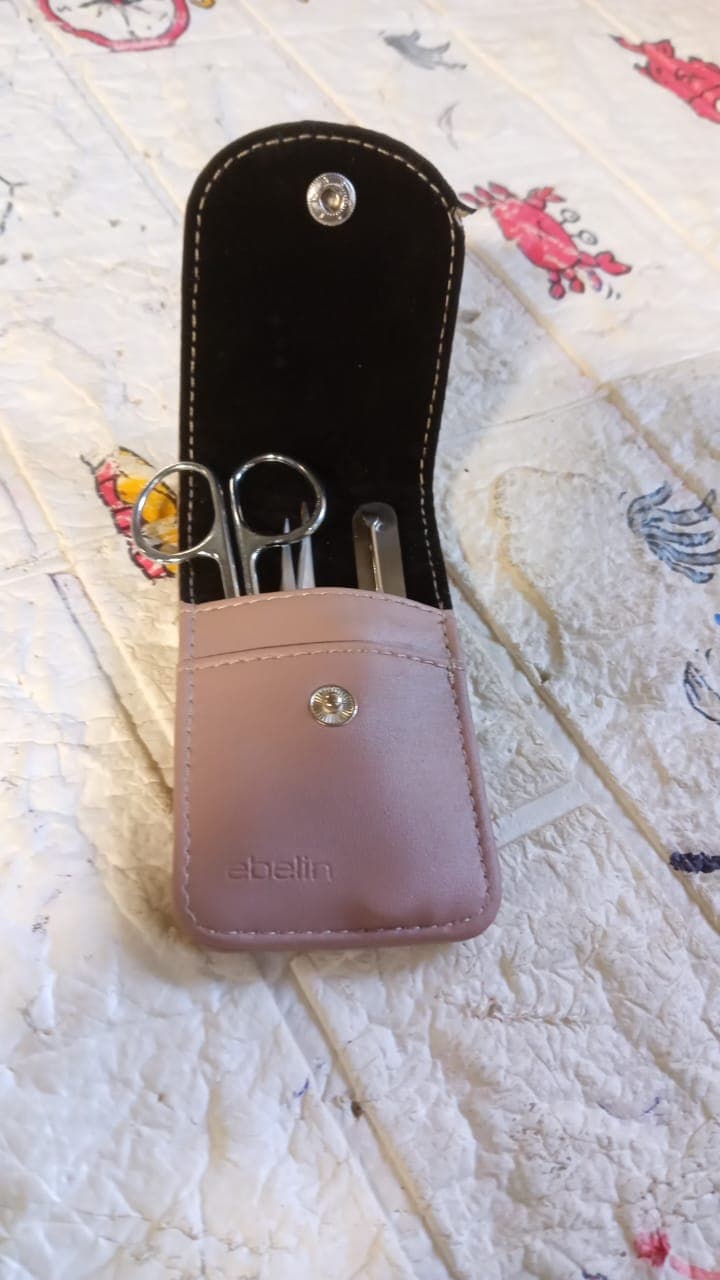 4-in-1 Nail Clipper Kit: Stainless Steel Tools, Manicure Set (Travel Case) thumbnail 8