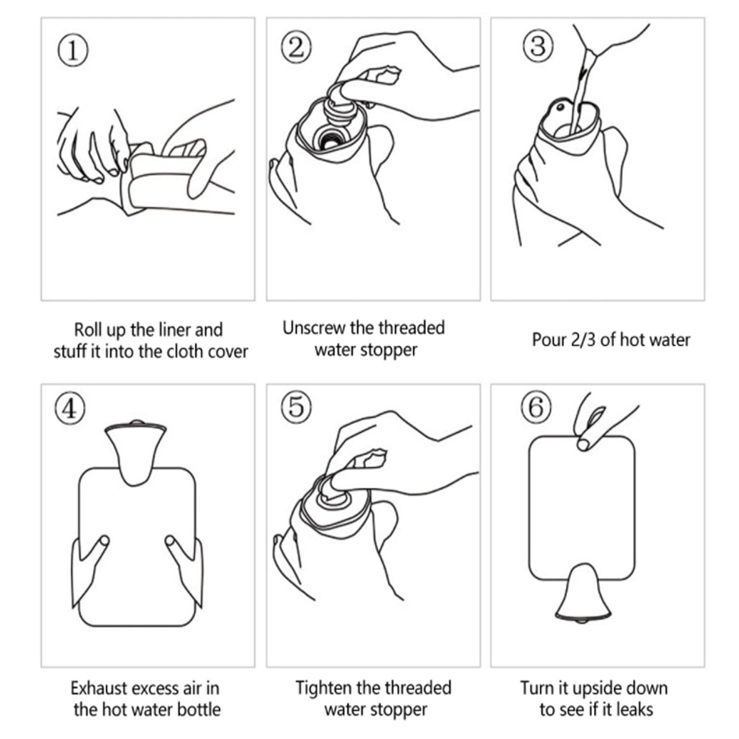 Mix-Design Printed Small Hot Water Bag of Leak-Proof Hot/Cold Therapy for Pain Relief (1 Pc) thumbnail 6