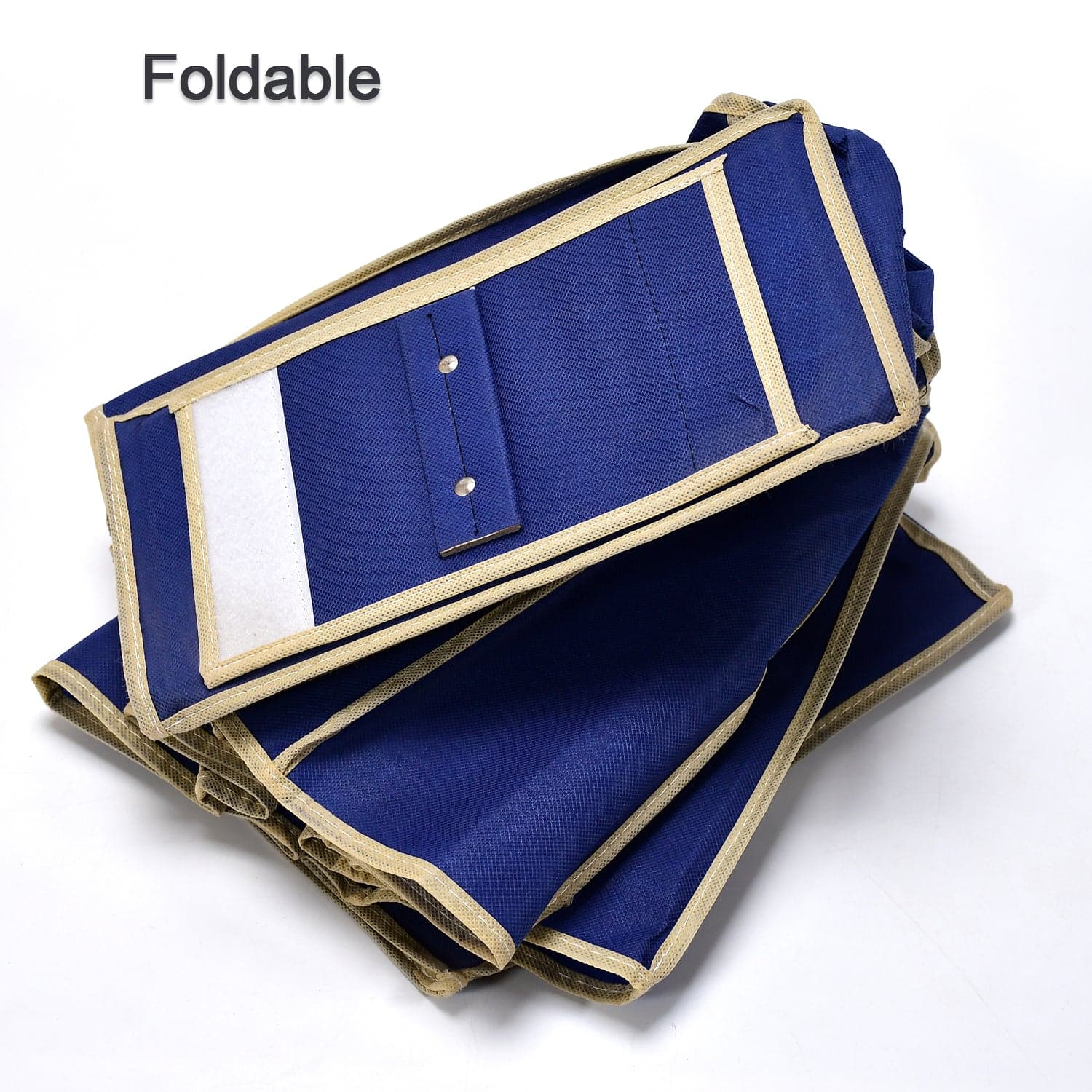 10Tier Multipurpose Storage Rack, Foldable, Collapsible Fabric Wardrobe Organiser For Clothes thumbnail 3