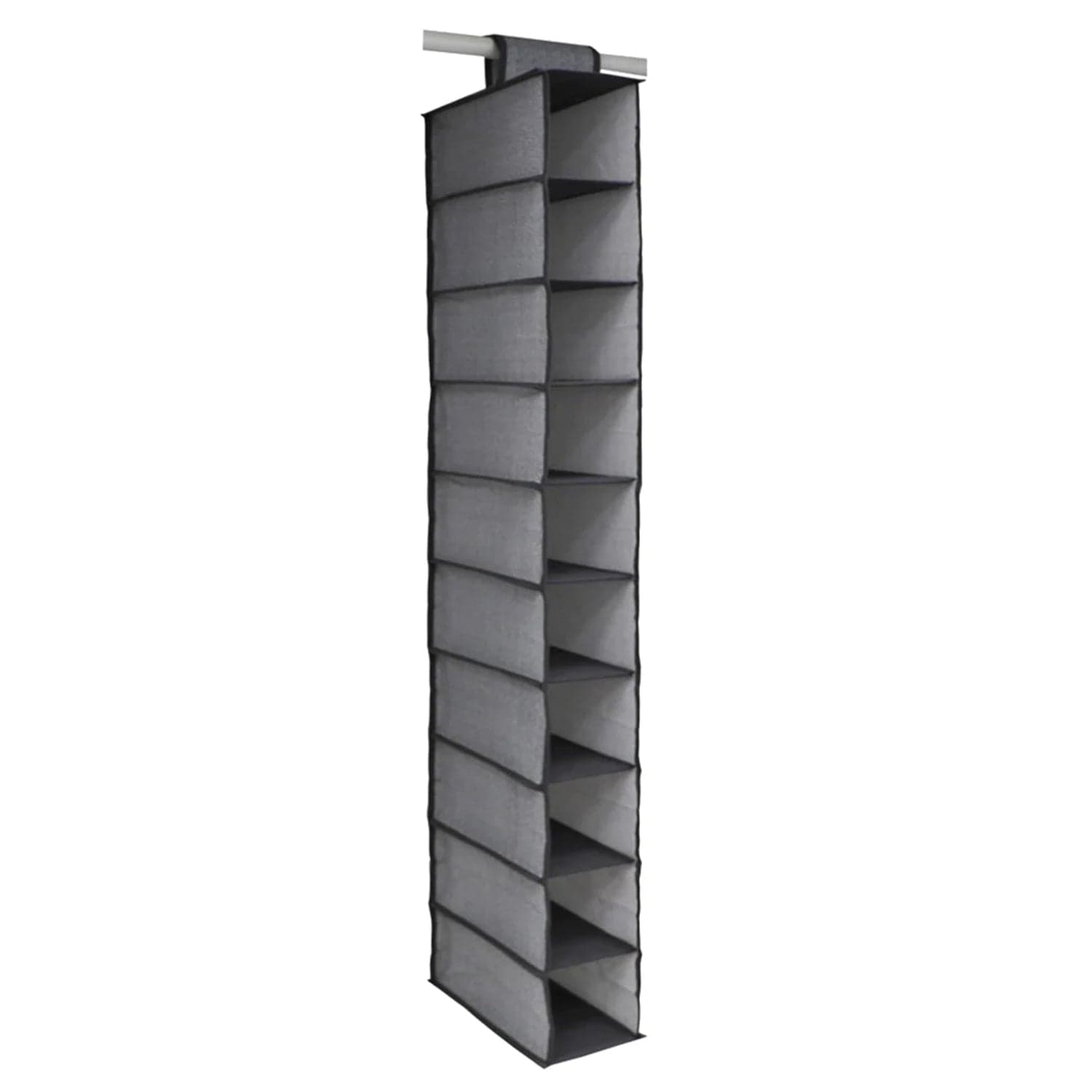 10Tier Multipurpose Storage Rack, Foldable, Collapsible Fabric Wardrobe Organiser For Clothes thumbnail 4