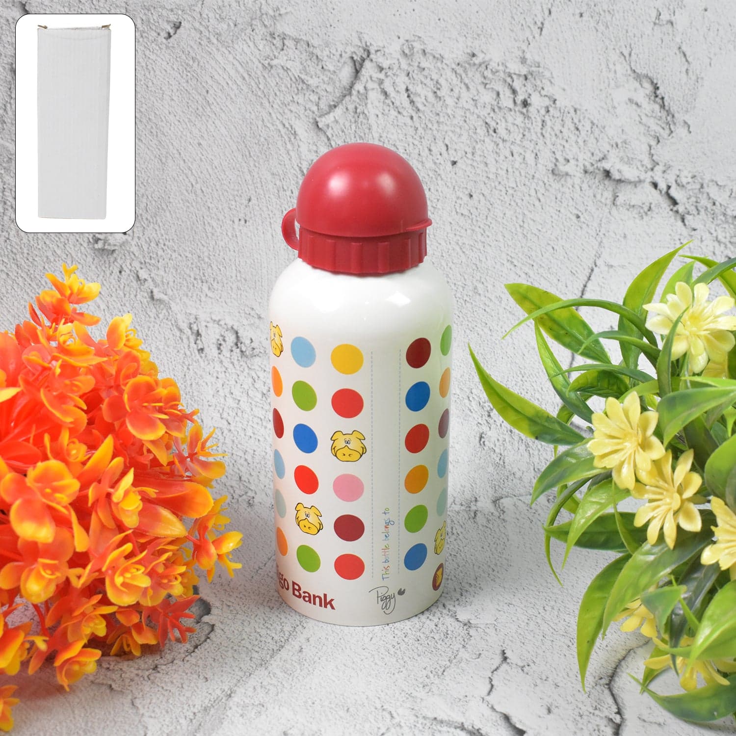 Aluminium, Metal Sports Water Bottle, 1 Pc (Capacity 350 ML Approx) thumbnail 1