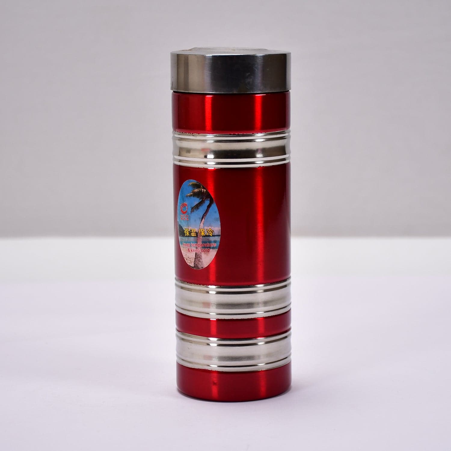 Mini Stainless Steel Water Bottle Bottle 380Ml For School & Home Use thumbnail 1