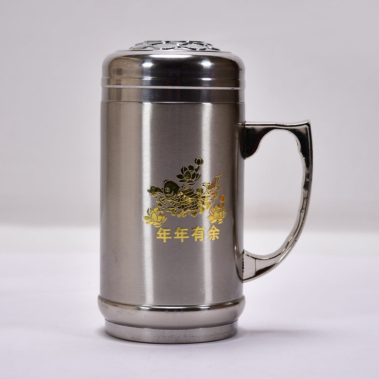 DOUBLE STAINLESS STEEL MUG BOTTLE FOR TRAVEL, HOME, OFFICE, SCHOOL 400ML thumbnail 5