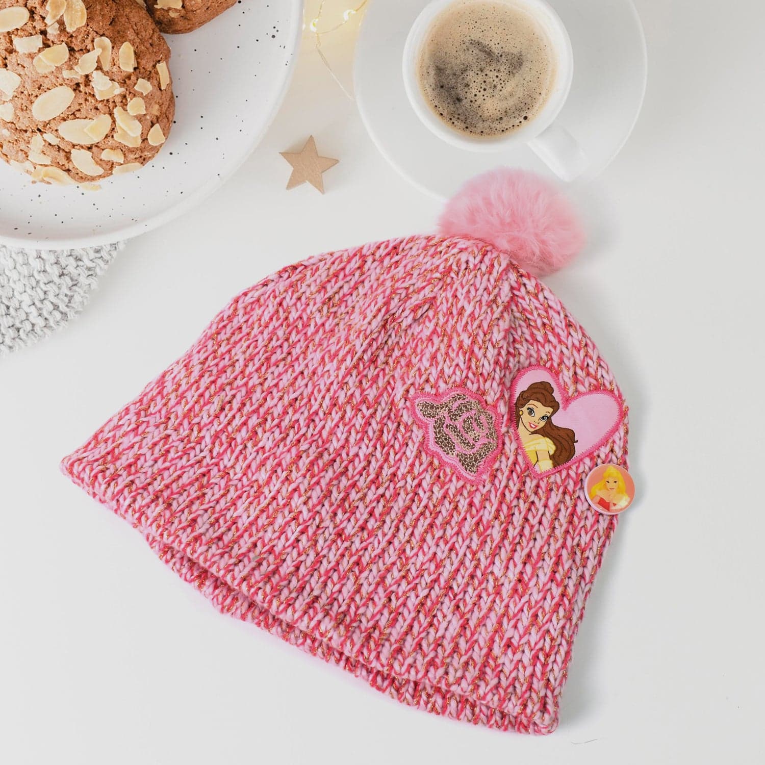 Small Cap for Winter Woolen Knitted Inside Fur Caps (1 Pc / Mix Design & Color) thumbnail 8