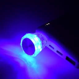 Mix Color Diamond Shape Car Mini Usb Led Environmental Lights For Car And Home Decoration Led Light