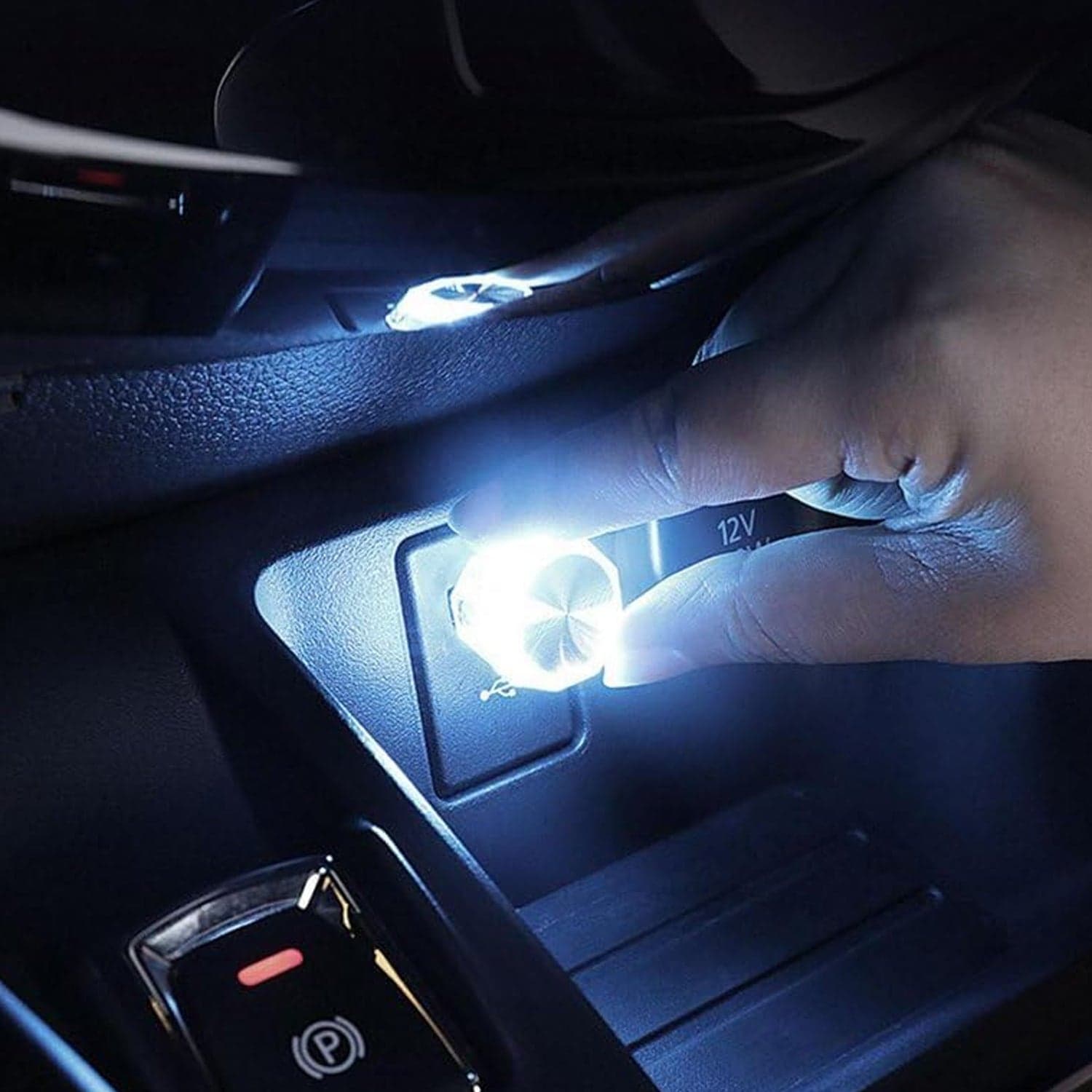 Mix Color Diamond Shape Car Mini Usb Led Environmental Lights For Car And Home Decoration Led Light thumbnail 5