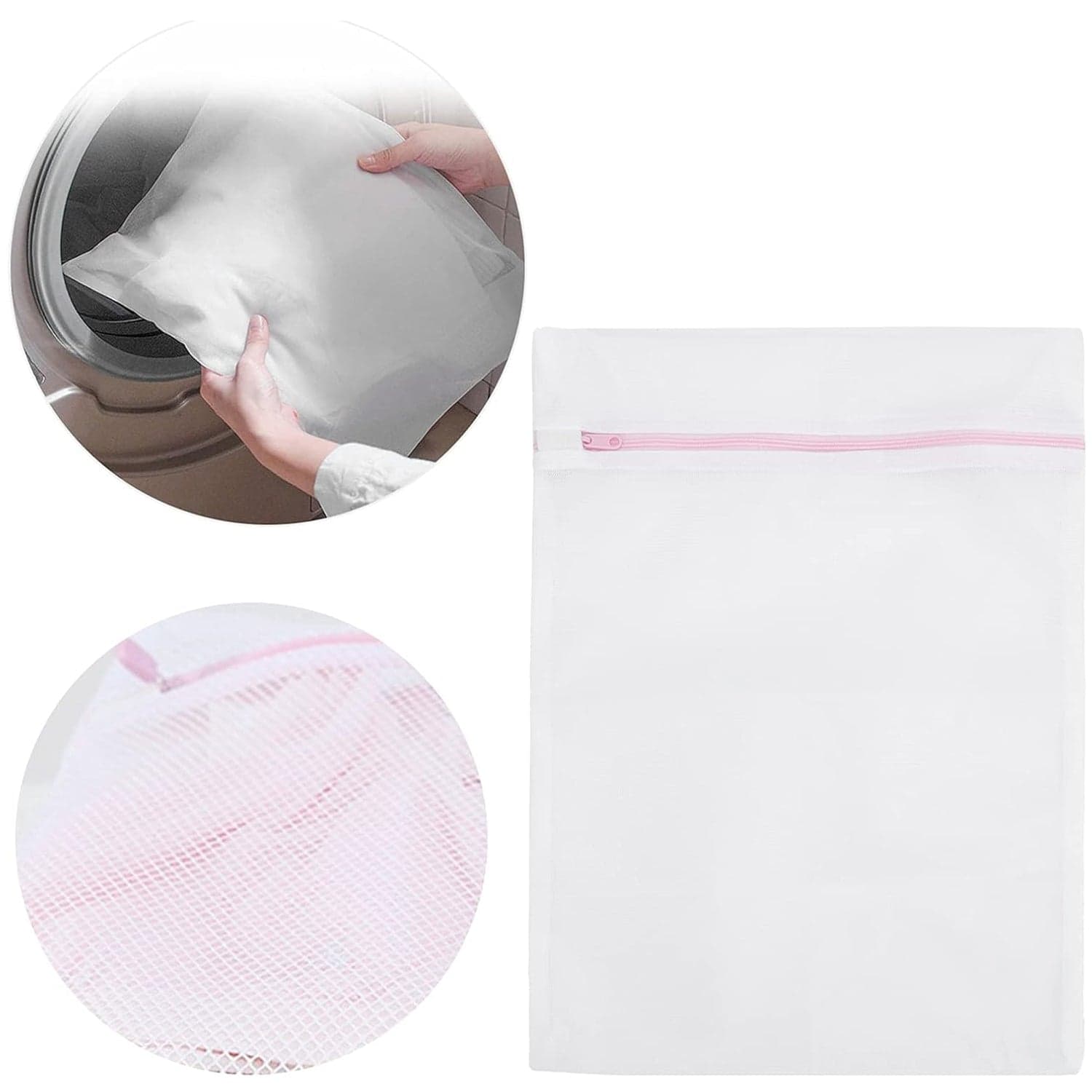 Reusable and Durable Zip Mesh Laundry Bag 3 Different Size (3 Pcs Set) thumbnail 8