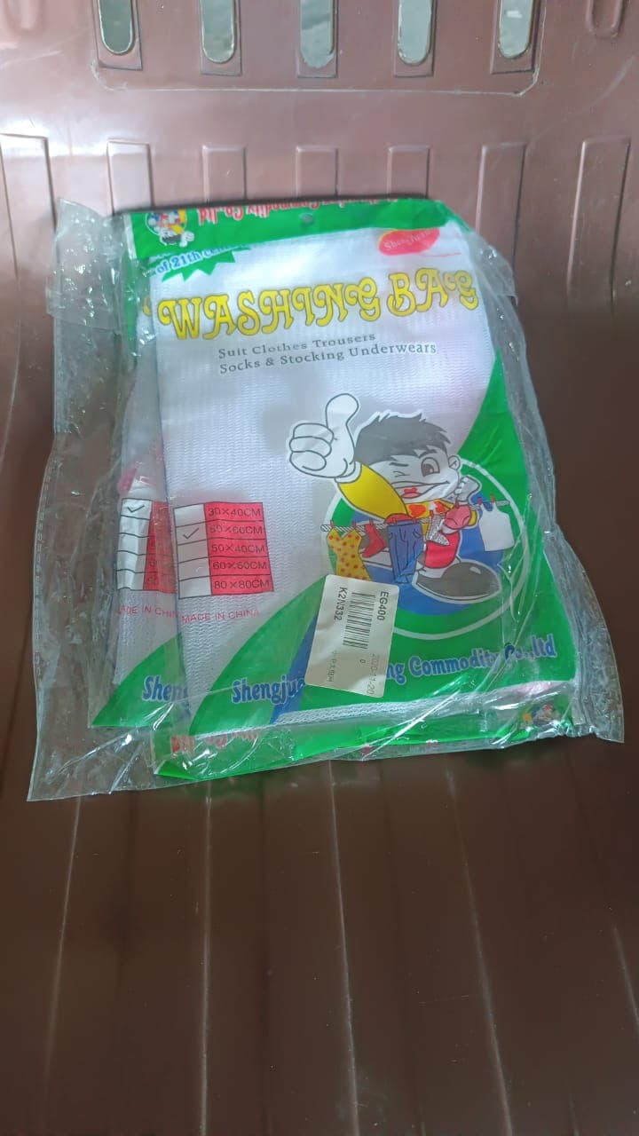 Reusable and Durable Zip Mesh Laundry Bag 3 Different Size (3 Pcs Set) thumbnail 9