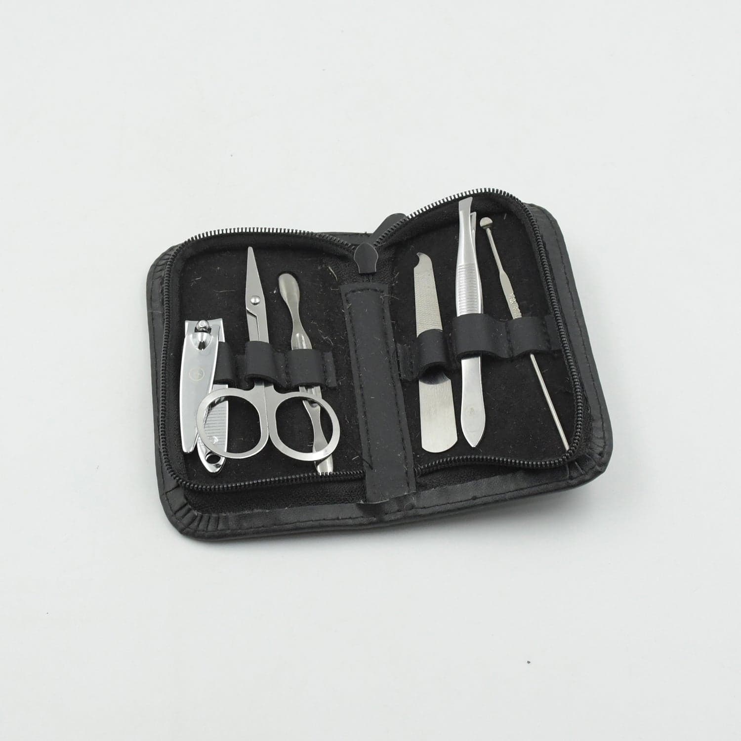 6-Piece Nail Clippers Kit with Travel Case: Professional Manicure Set, Stainless Steel thumbnail 7