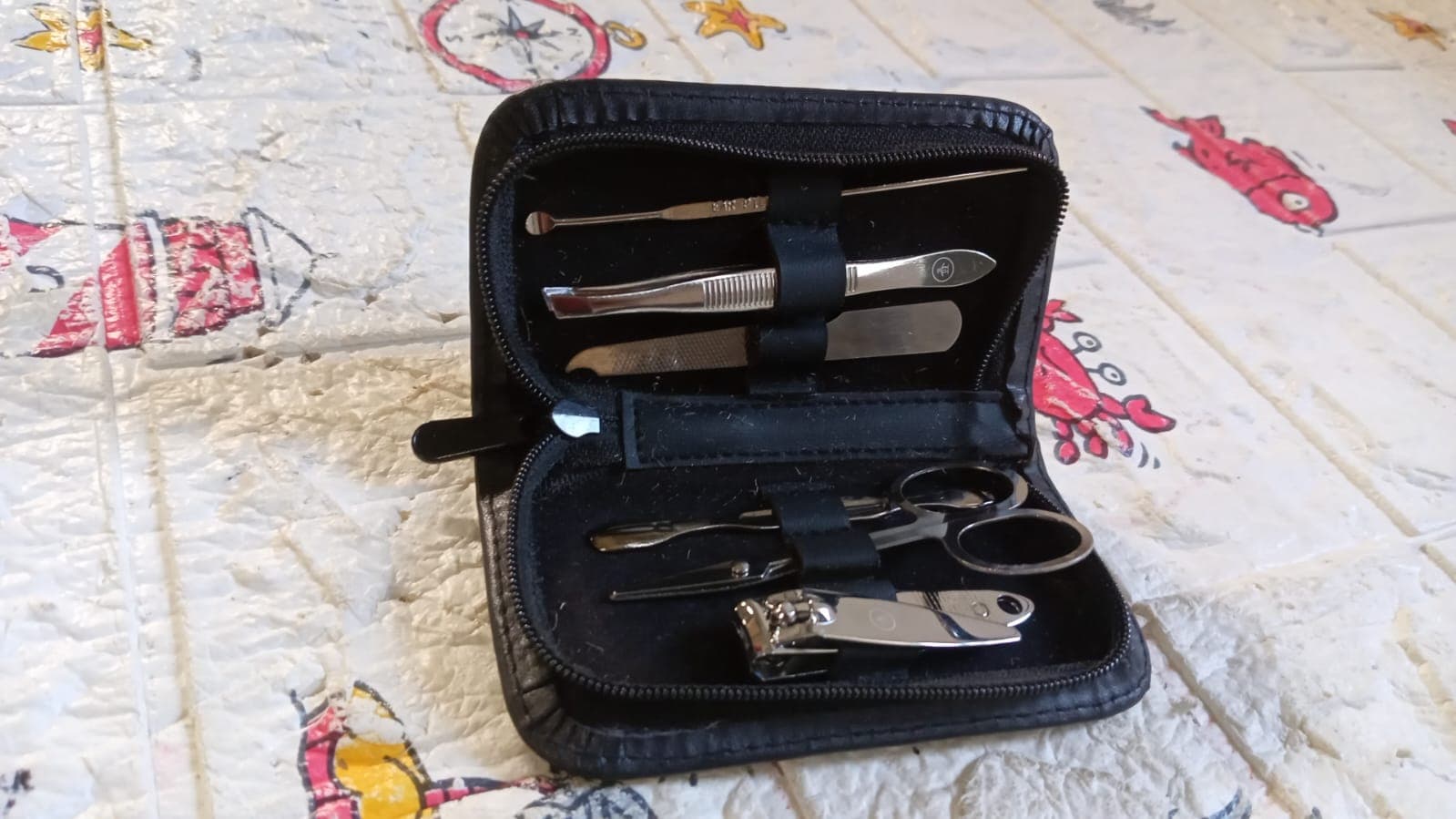 6-Piece Nail Clippers Kit with Travel Case: Professional Manicure Set, Stainless Steel thumbnail 8