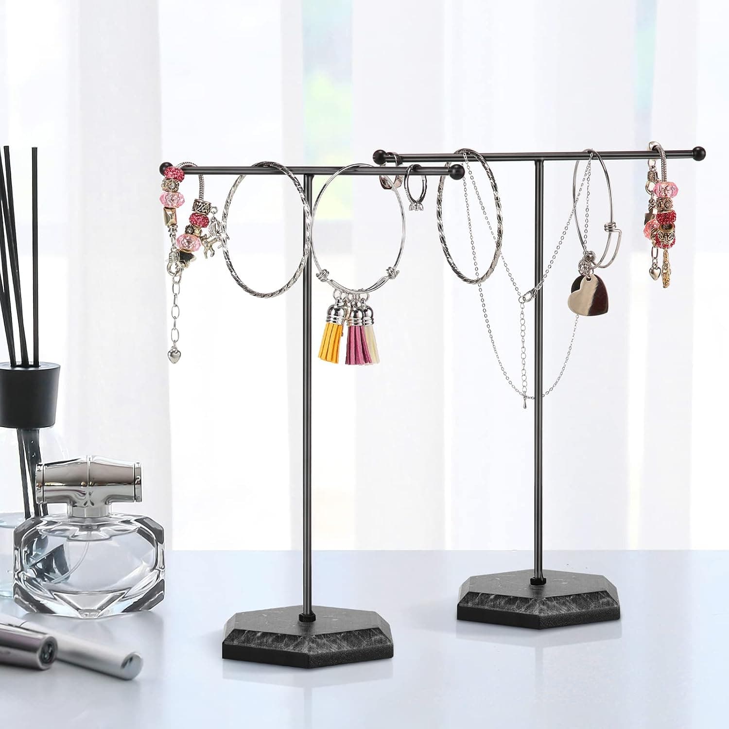 T Shape Necklace Holder Jewelry Stand (1 Pc) thumbnail 5