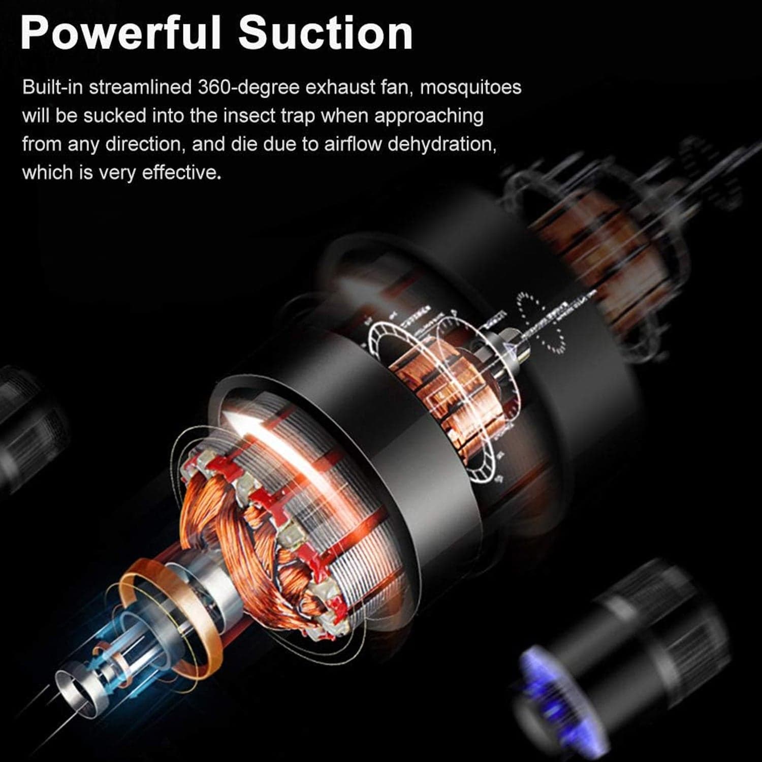Mosquito Killer Light 5W USB Smart Optically Controlled Insect Killing Lamp Use Forbad room thumbnail 6