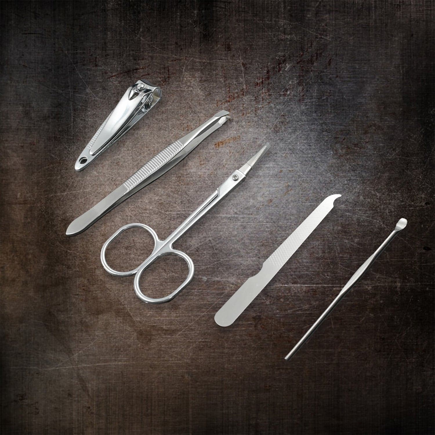 Professional 5-Piece Stainless Steel Nail Clippers Kit of Travel & Home thumbnail 6