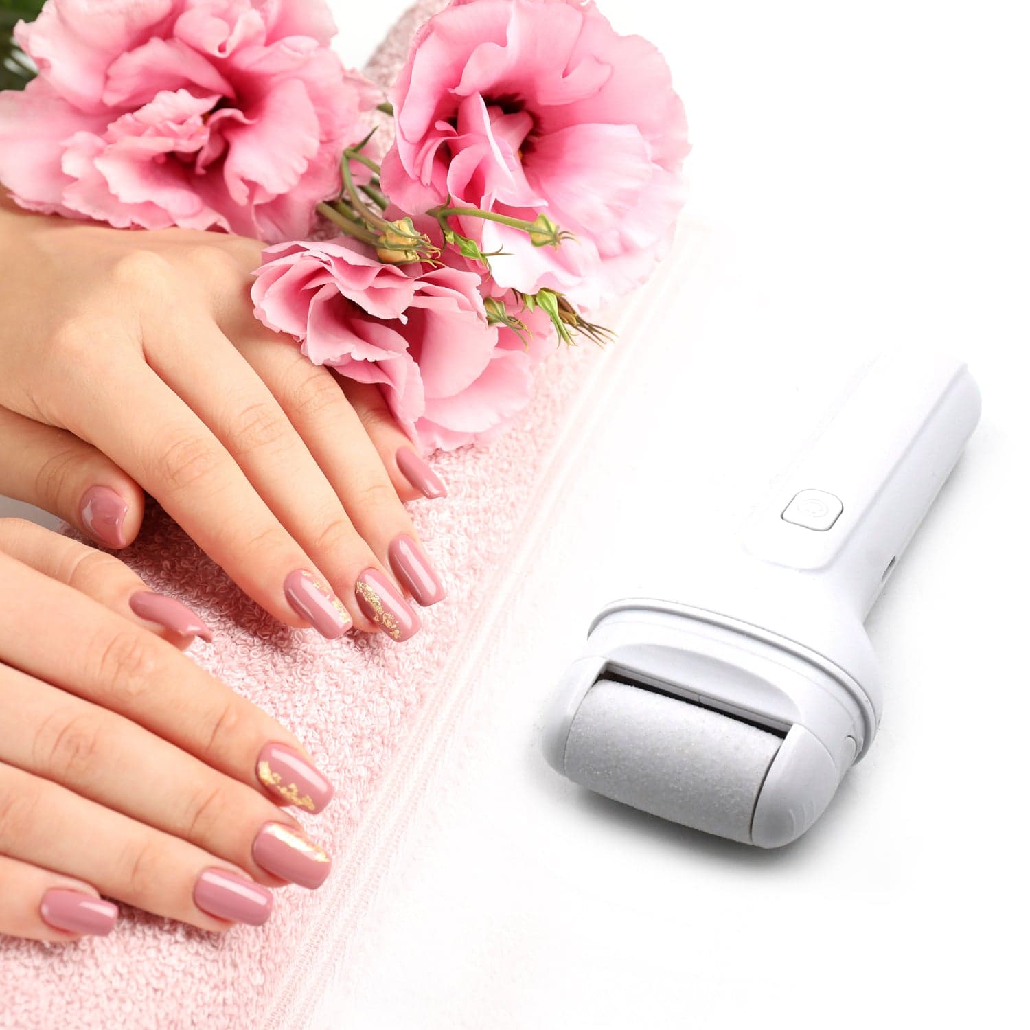 Portable Electric Foot File of Rechargeable Callus Remover & Pedicure Tool for Smooth Feet thumbnail 1