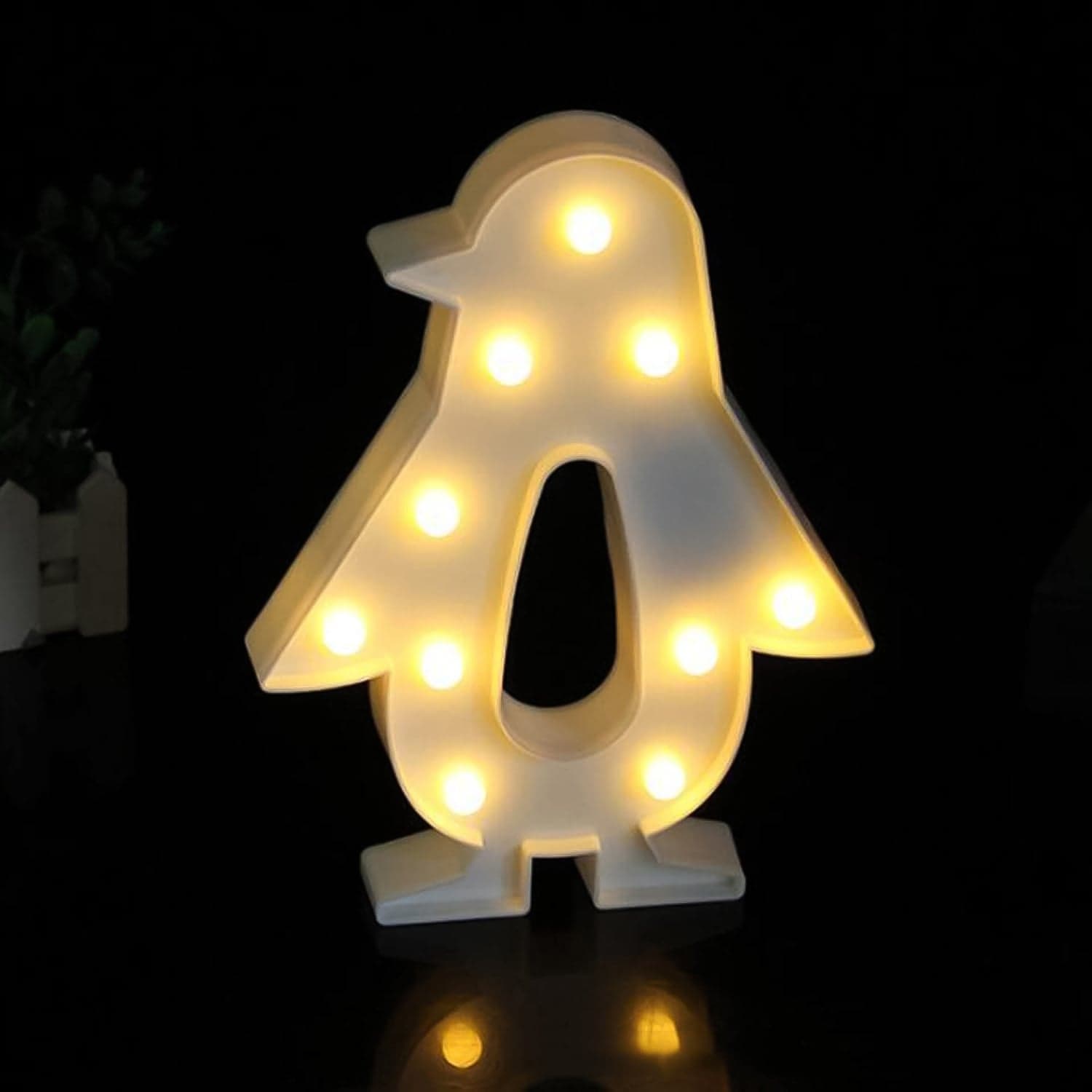 Penguin Shaped Light LED Light Kids Room (1 Pc / Battery Not Included) thumbnail 4