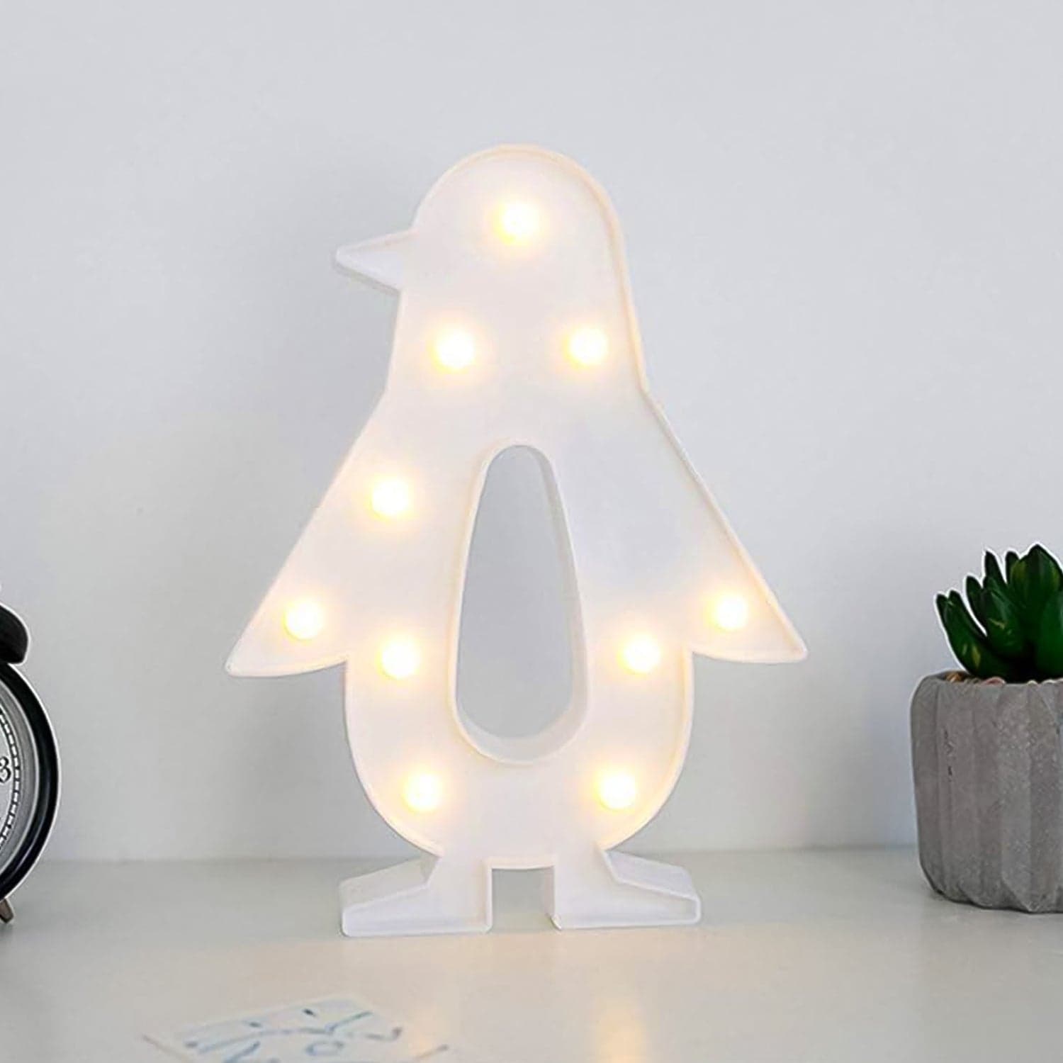 Penguin Shaped Light LED Light Kids Room (1 Pc / Battery Not Included) thumbnail 5
