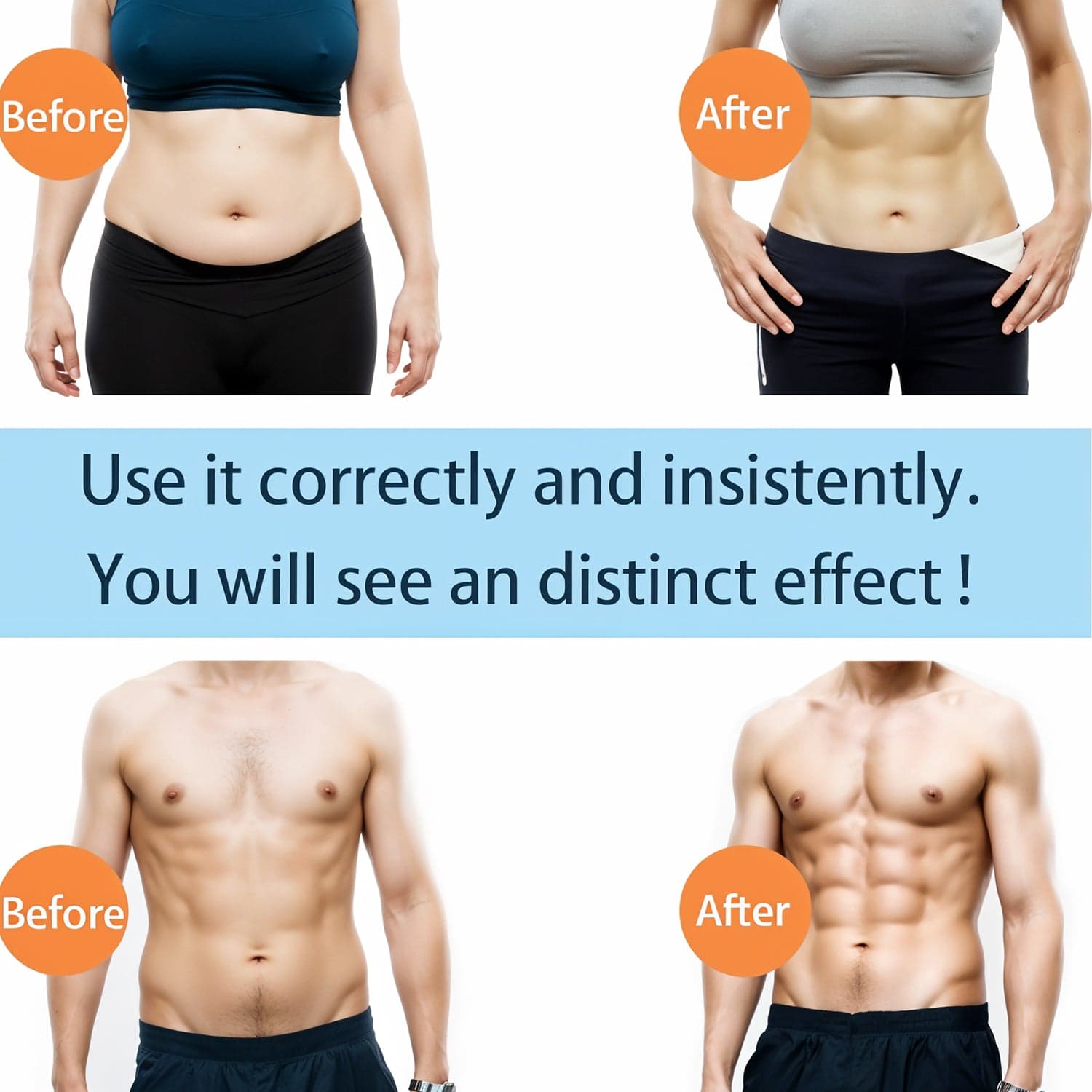 Wireless 6-Pack Abs Stimulator of Rechargeable Vibrating Muscle Exerciser & Body Massager for Abdominal Training thumbnail 4