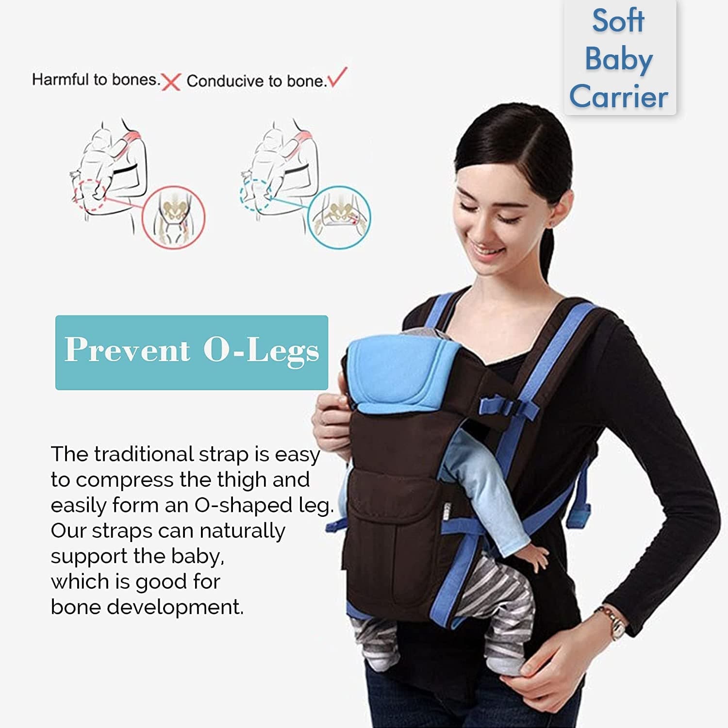 Baby Carrier Bag / Baby Holder Carrier With Four Modes Of Use thumbnail 5