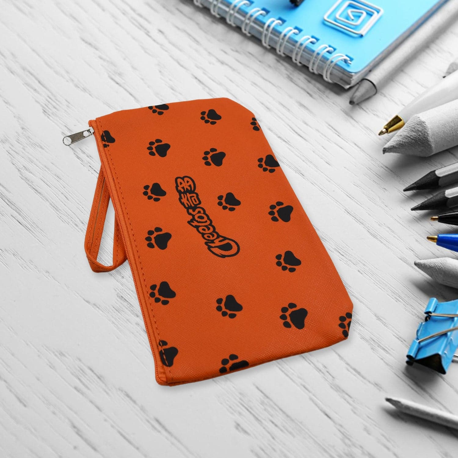 Reusable Multipurpose Washable Pouch Pen Pencil Stationary Case Travel ID-6928 thumbnail 3