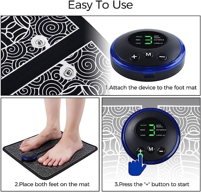 Ems Foot Massager Electric Feet Massager (Mix Design) thumbnail 5