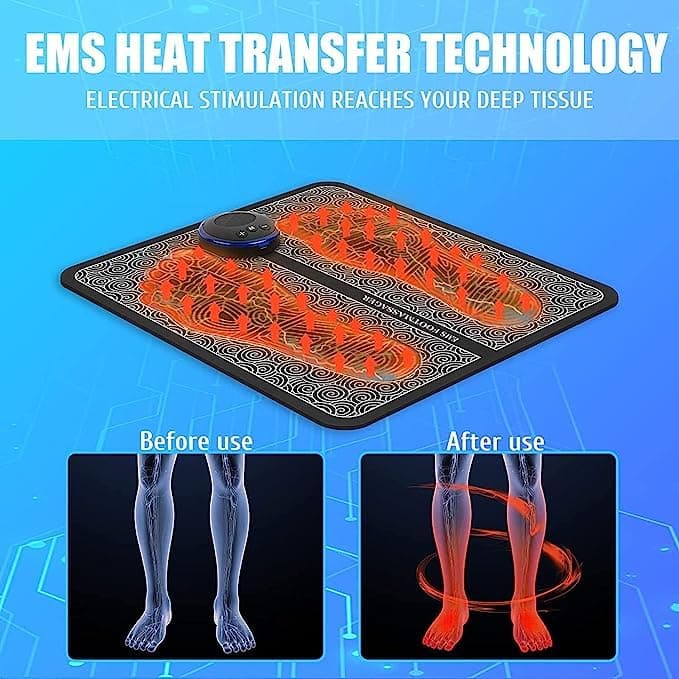 Ems Foot Massager Electric Feet Massager (Mix Design) thumbnail 6