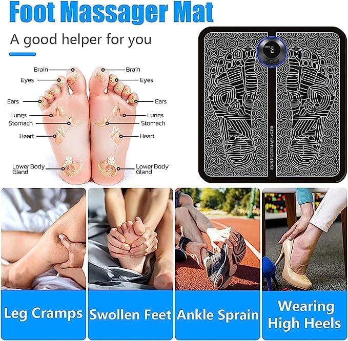 Ems Foot Massager Electric Feet Massager (Mix Design) thumbnail 7
