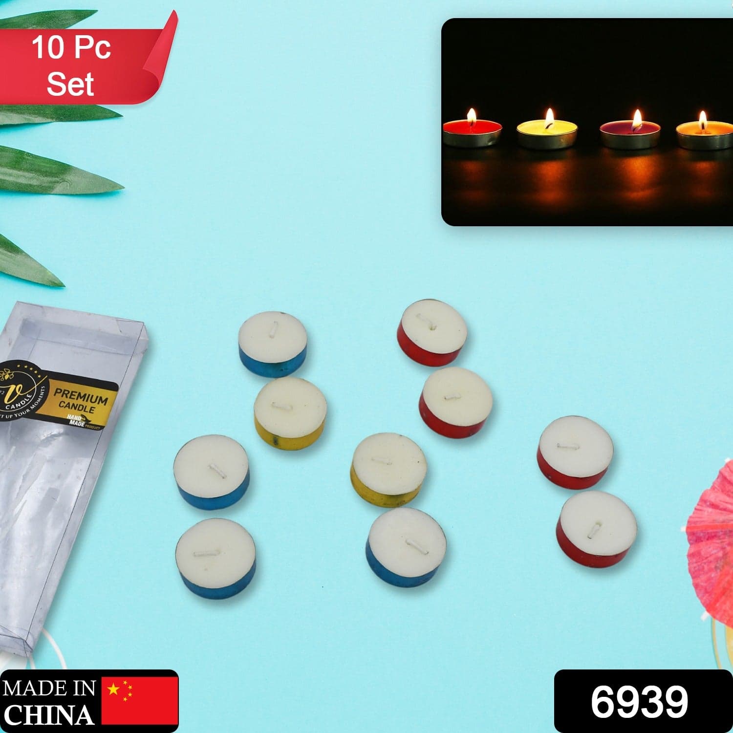 Decorative Color Candle Light Candle Perfect For Gifts ID-6939 thumbnail 2