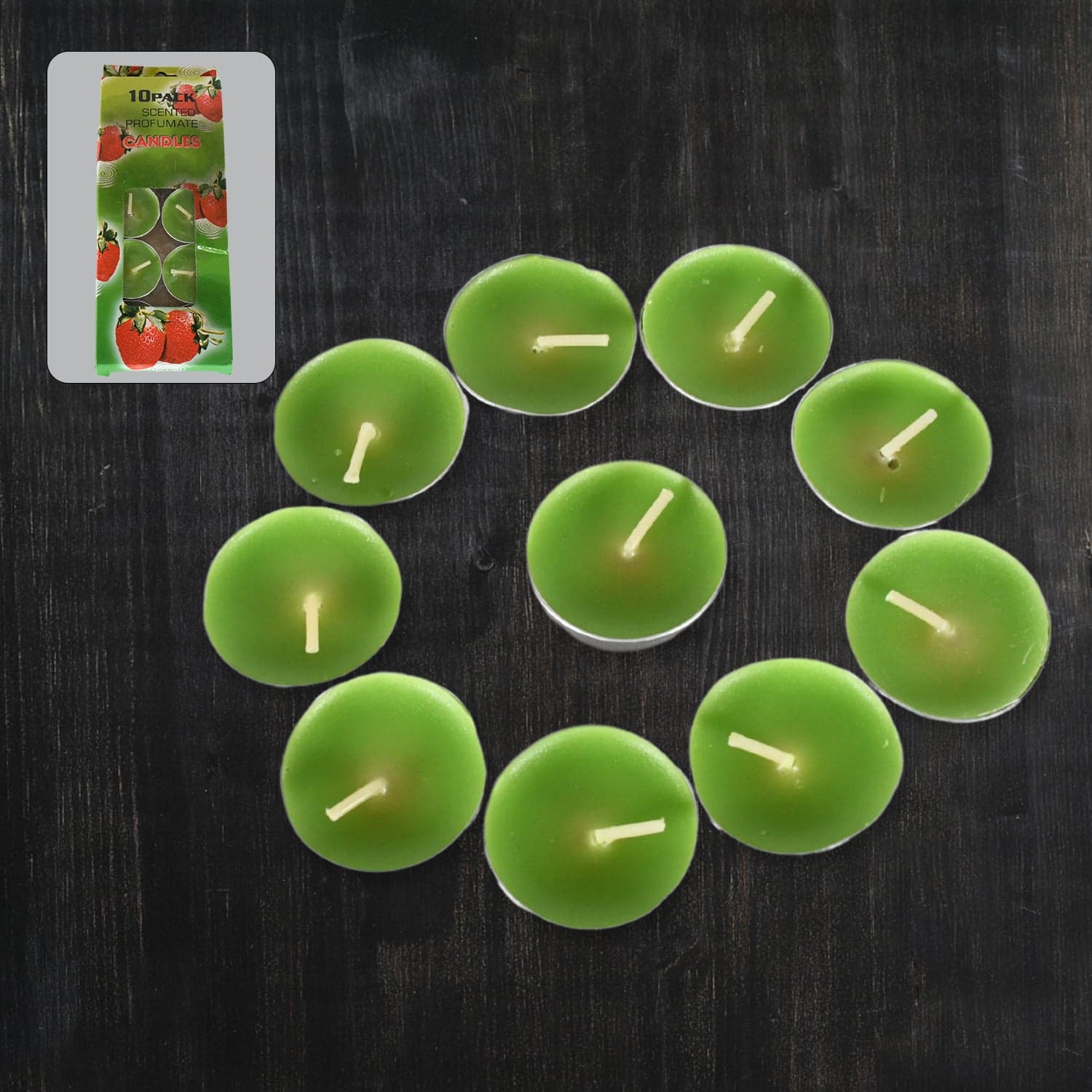 8-9 Hour Unscented Smokeless Candles Of For Diwali, Christmas, Weddings, Parties & Mood Dinners, Diwali (10 Pc) thumbnail 1