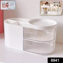 Multi Functional Plastic Vanity Storage Box