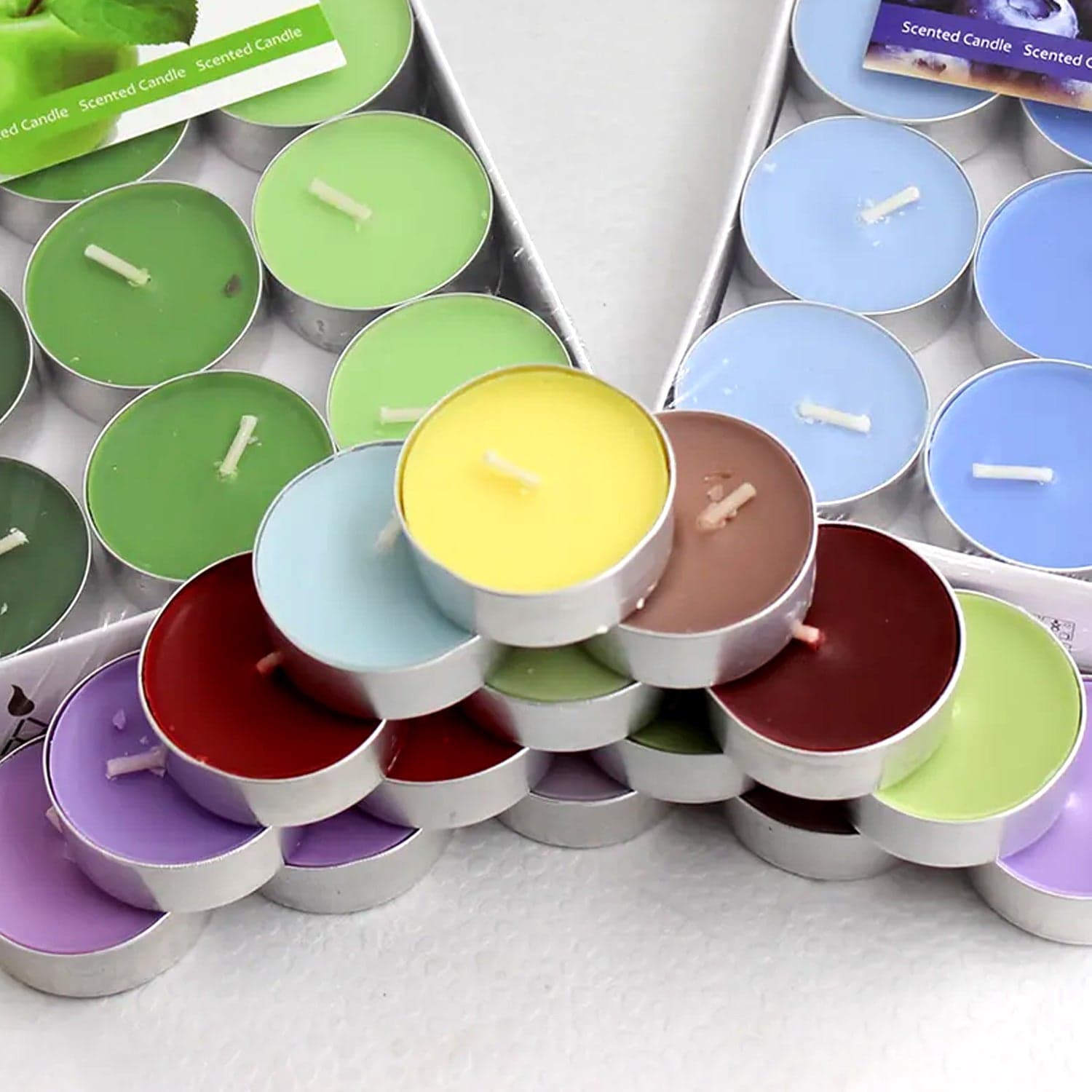 Decorative Color Candle Light Candle Perfect For Gifts ID-6942 thumbnail 5
