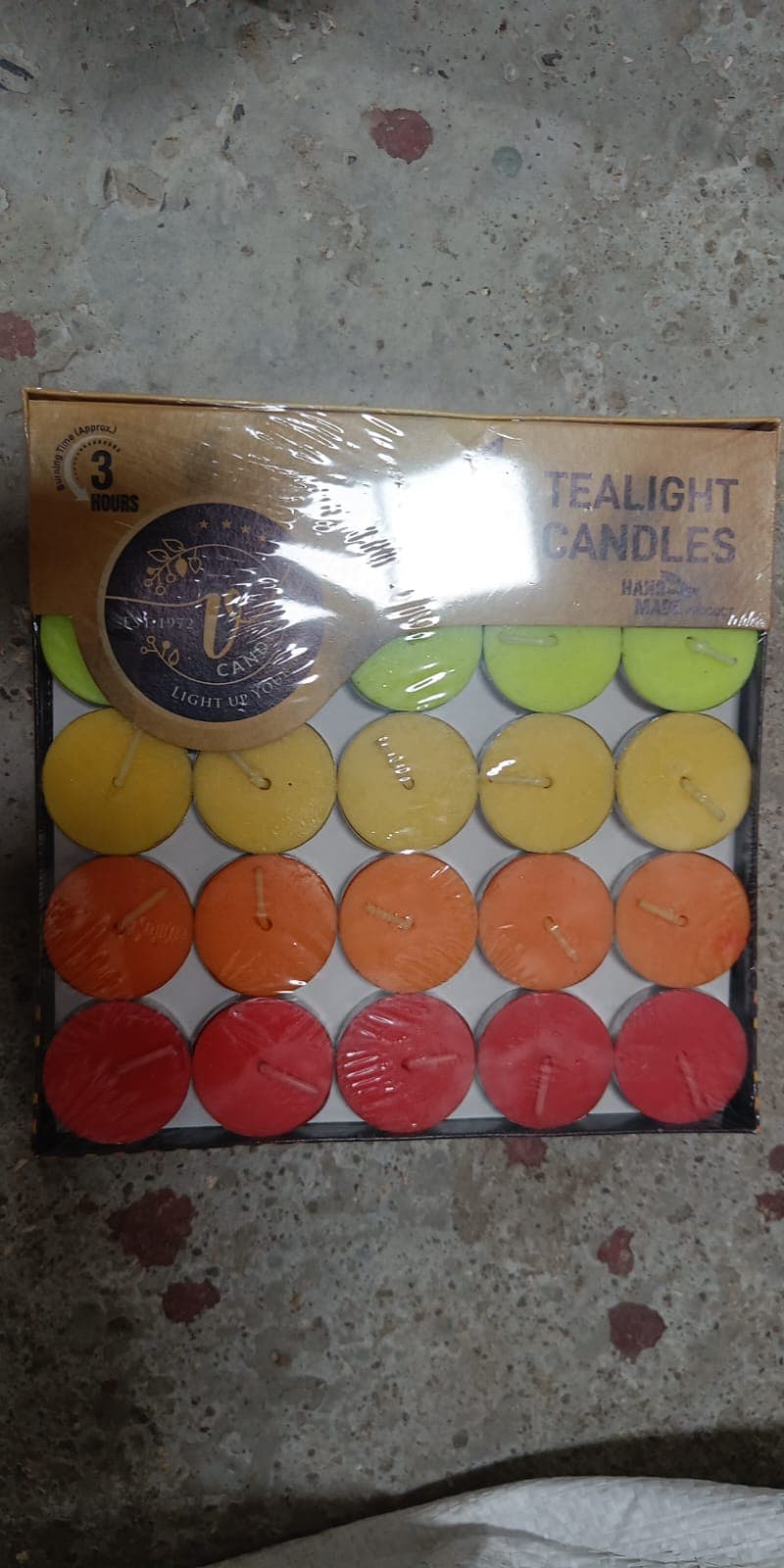 Decorative Color Candle Light Candle Perfect For Gifts ID-6942 thumbnail 6