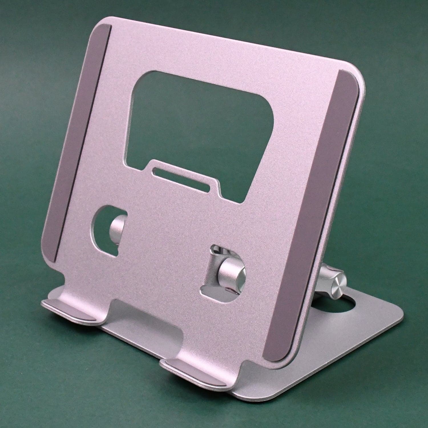 Tablet Stand Metal Alloy Adjustable Bracket, Suitable For Tablet Computers For Desk Ergonomic Foldable Metal Tablet Holder/Tablets/Mobile Phones thumbnail 4
