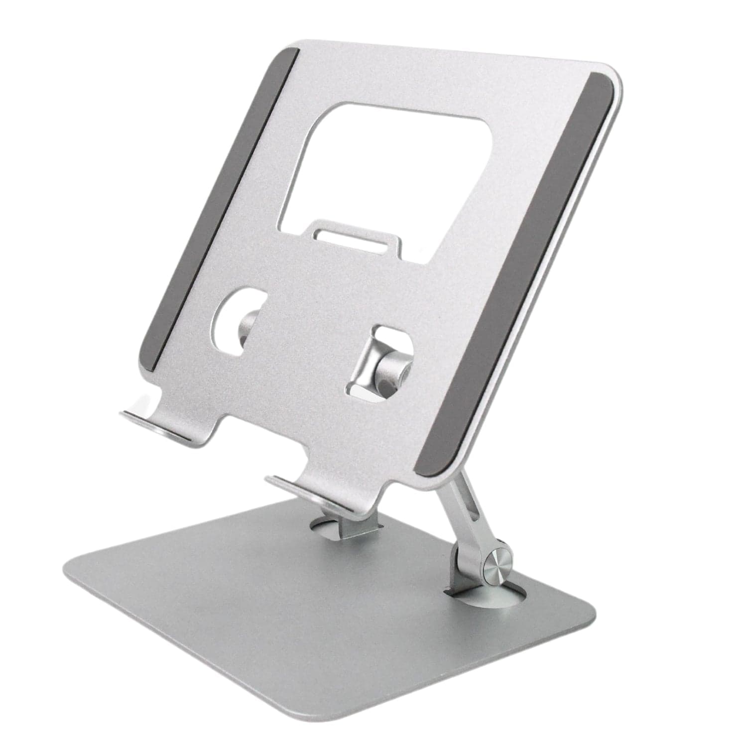 Tablet Stand Metal Alloy Adjustable Bracket, Suitable For Tablet Computers For Desk Ergonomic Foldable Metal Tablet Holder/Tablets/Mobile Phones thumbnail 5
