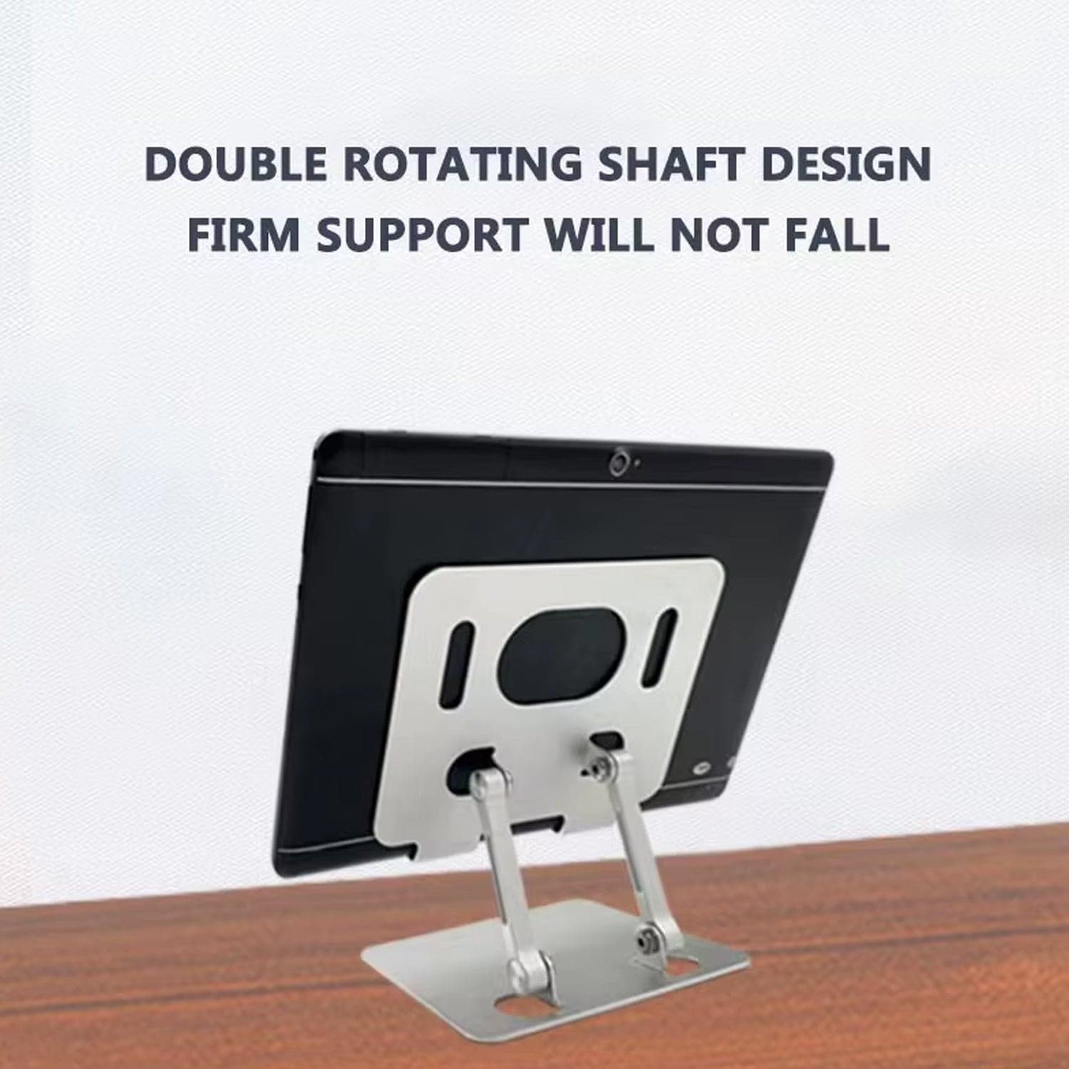 Tablet Stand Metal Alloy Adjustable Bracket, Suitable For Tablet Computers For Desk Ergonomic Foldable Metal Tablet Holder/Tablets/Mobile Phones thumbnail 6