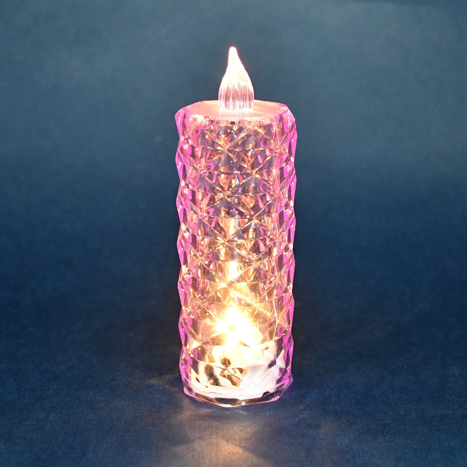 Candles for Home Decoration, Crystal Candlelight, Diwali (1 Pc / Multicolor) thumbnail 7