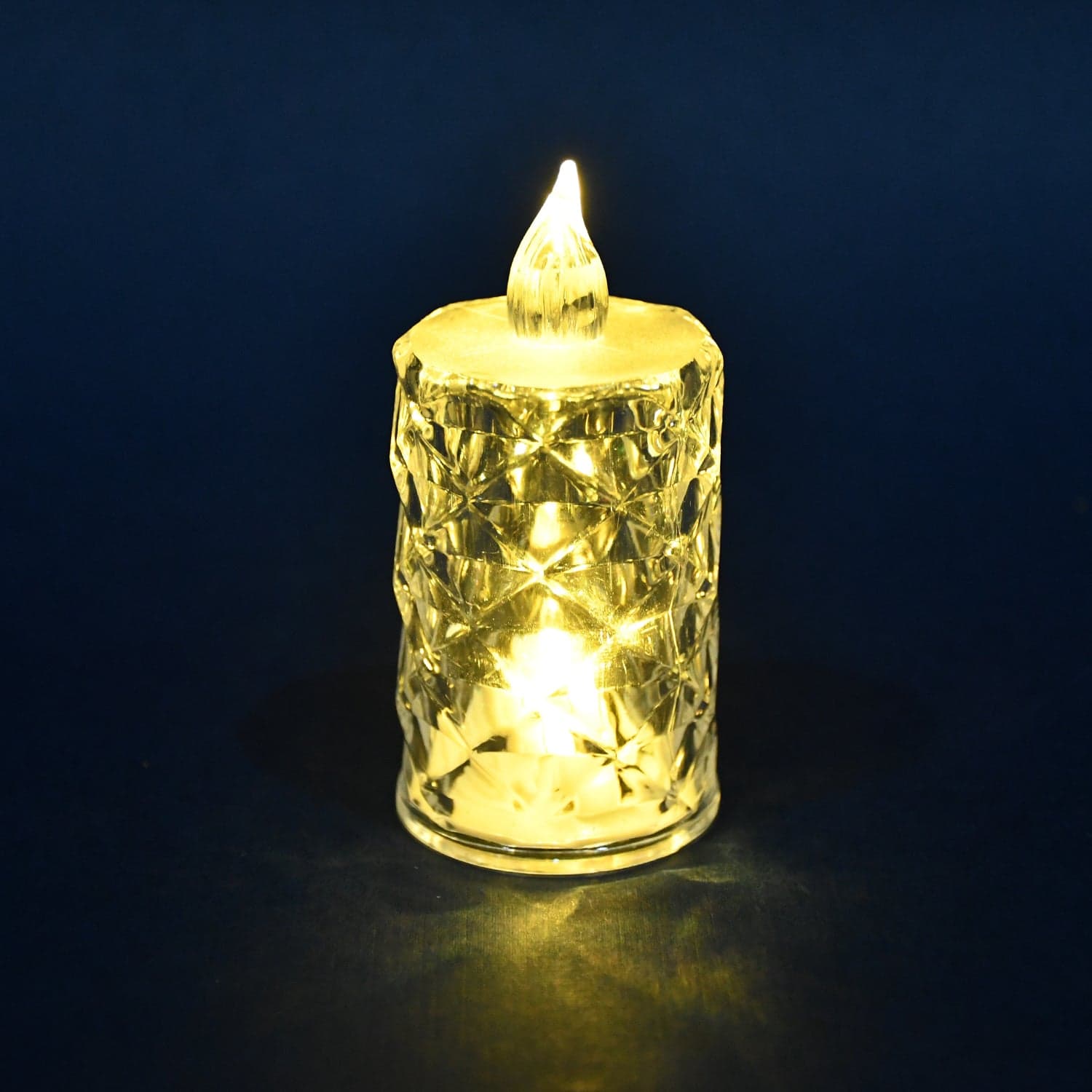 Flameless and Smokeless Decorative Candles LED Tea Light, Diwali (1 Pc) thumbnail 5